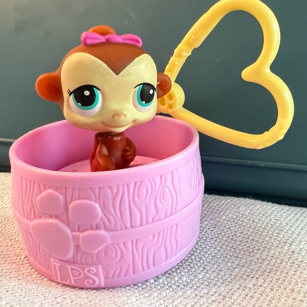 McDonalds Happy Meal 2006 LPS Littlest Pet Shop -Monkey #1